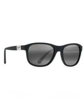 EUC Maui Jim Wakea Matte Black Polarized Sunglasses
